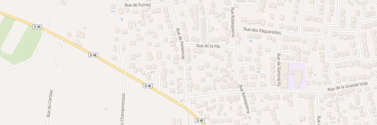 Plan du 12 Rue de Passemay à Argenteuil