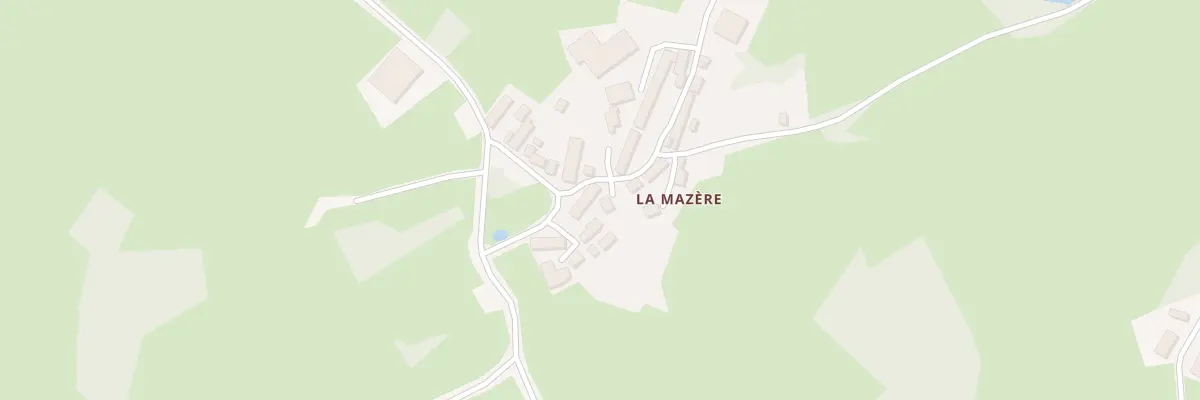 Plan du 15 La Mazeire à Peyrat-la-Nonière