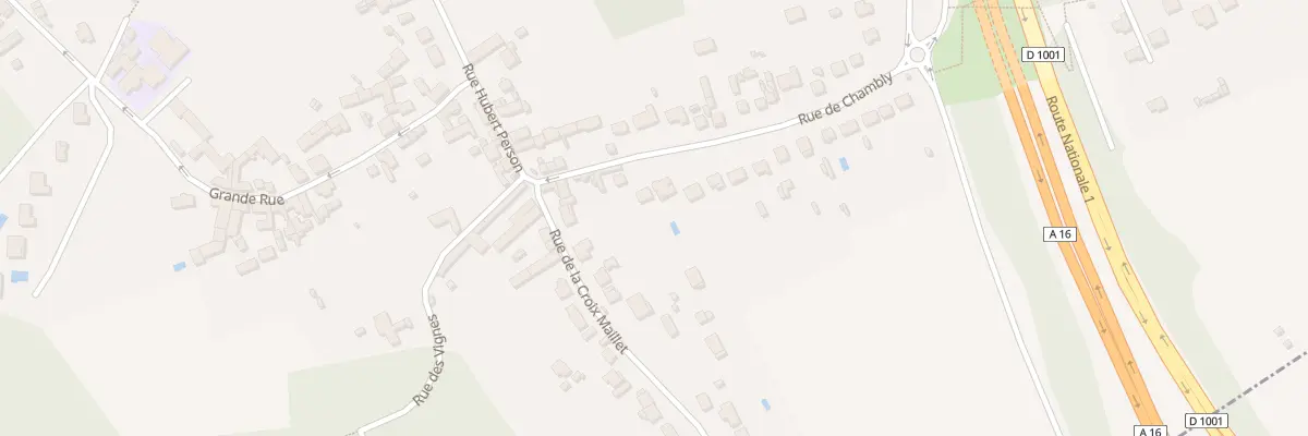 Plan du 68 Rue de Chambly à Ronquerolles
