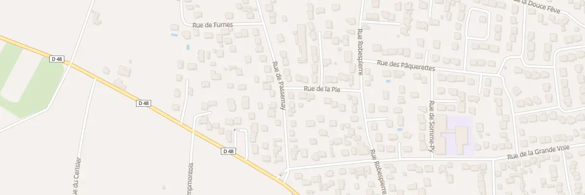 Plan du 16 Rue de Passemay à Argenteuil