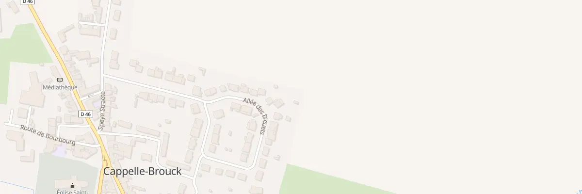 Plan du 30 All des Bleuets à Cappelle-Brouck