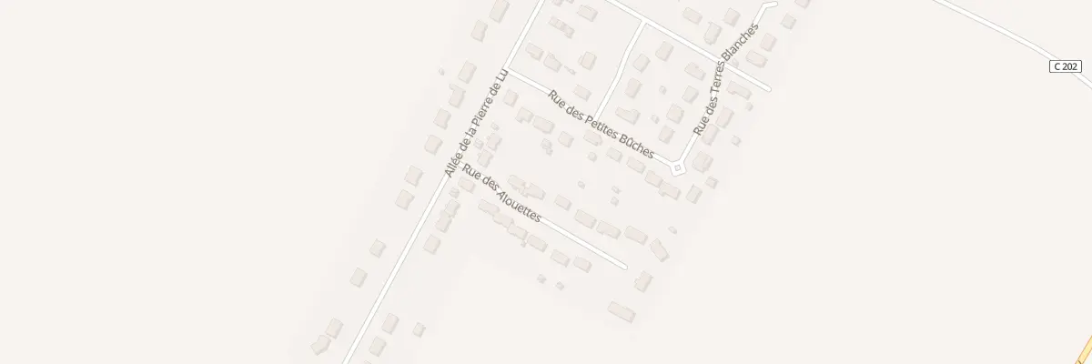 Plan du 7 Rue des Alouettes à Allouis