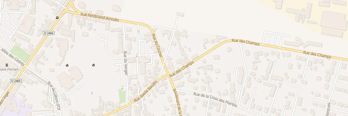 Plan du 3 Rue des Champs à Châteauneuf-sur-Loire