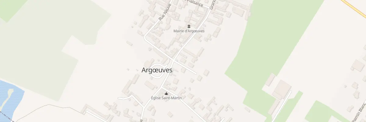 Plan du 32 Gr Grande Rue à Argœuves