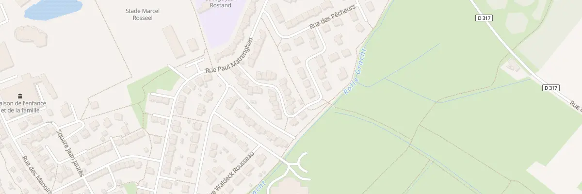 Plan du 99 Rue René Cassin à Loon-Plage