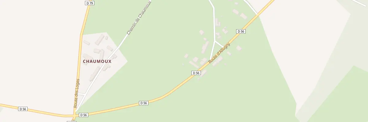 Plan du 3 Chaumoux d’En Bas à Saint-Laurent