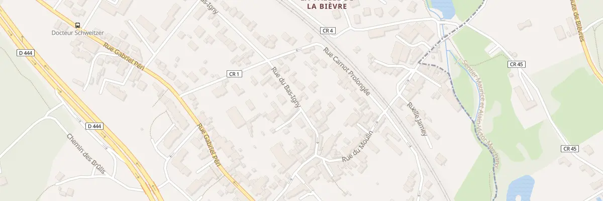 Plan du 6 Rue du Bas Igny à Igny