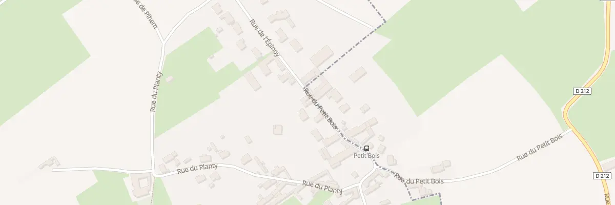 Plan du 16 Rue de l’Epinoy à Pihem