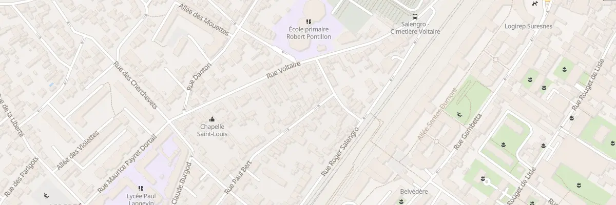Plan du 81 Rue Paul Bert à Suresnes