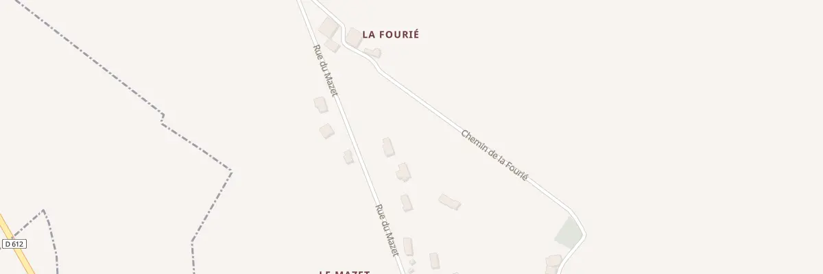 Plan du 265 Rue de La Fourié à Saint-Germier