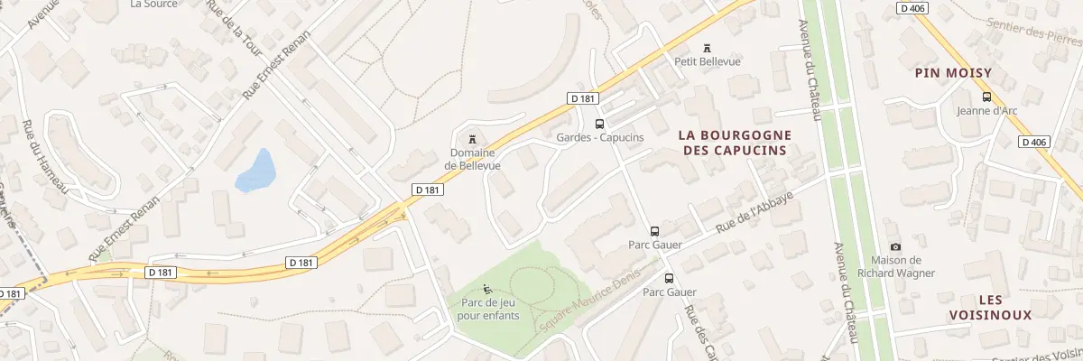 Plan du 69 Rte des Gardes à Meudon