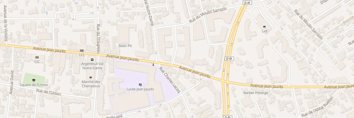 Plan du 138 Av Jean Jaures à Argenteuil