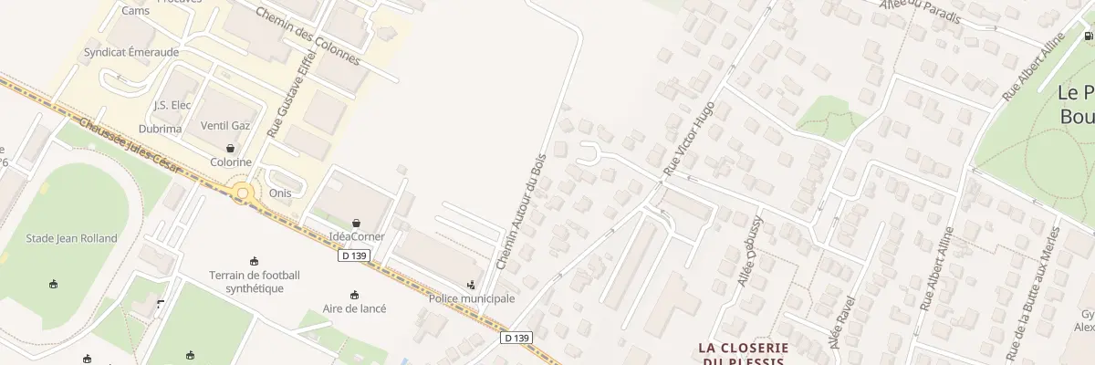 Plan du 15 Rue Victor Hugo à Saint-Ouen-l’Aumône