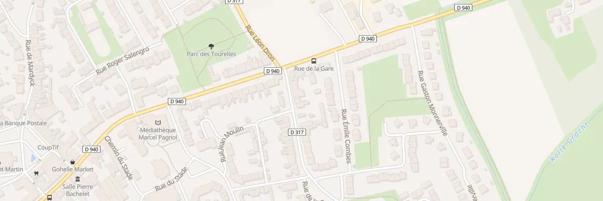 Plan du 51 Rue de la Gare à Loon-Plage