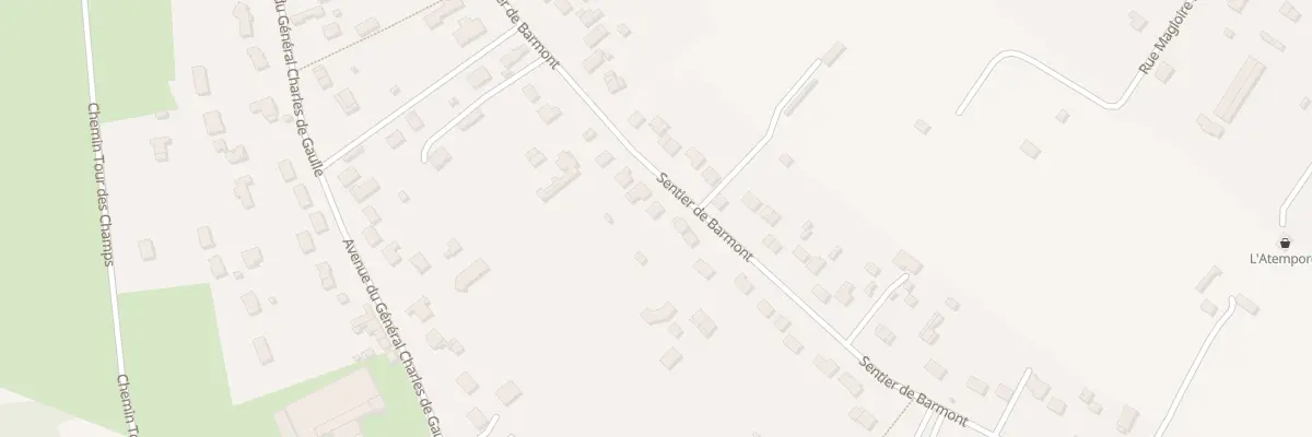 Plan du 40 Sen de Barmont à Mehun-sur-Yèvre