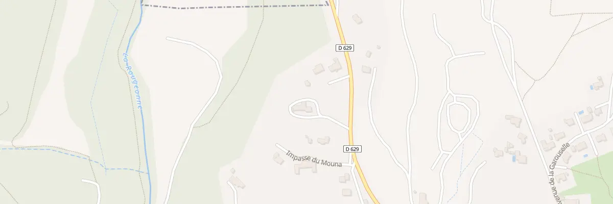 Plan du 6 Rte de la Montagne Noire à Moussoulens
