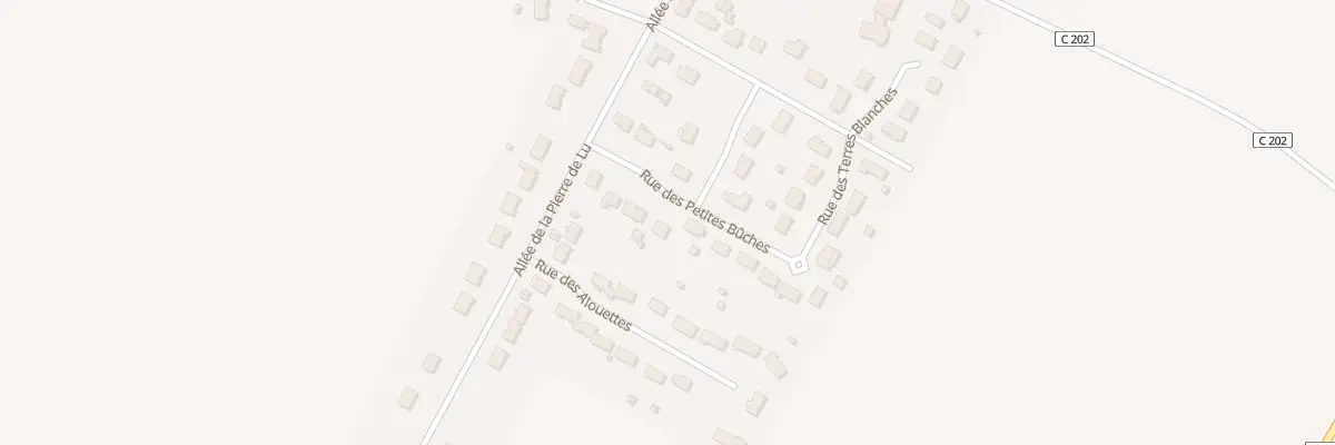 Plan du 25 Rue des Petites Buches à Allouis