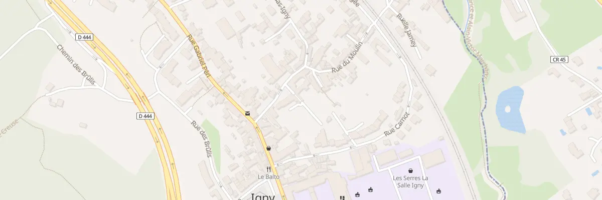 Plan du 32 Rue du Moulin à Igny