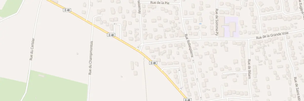 Plan du 103 Rue de la Grande Voie à Argenteuil