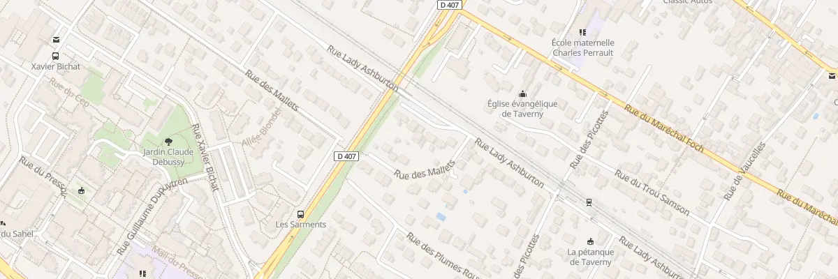 Plan du 80 Rue Lady Ashburton à Taverny