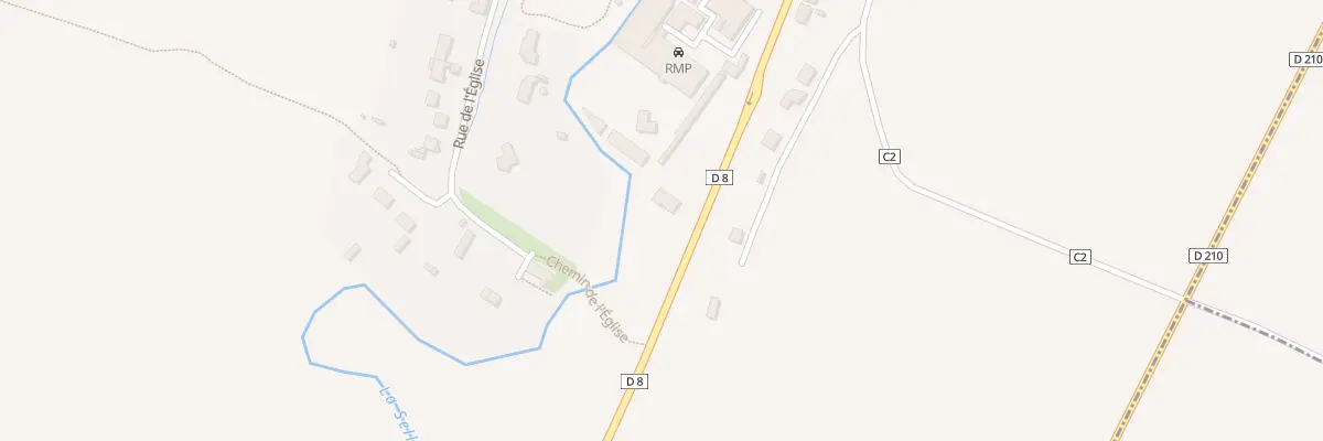 Plan du 9 Rue de Conty à Bacouel-sur-Selle