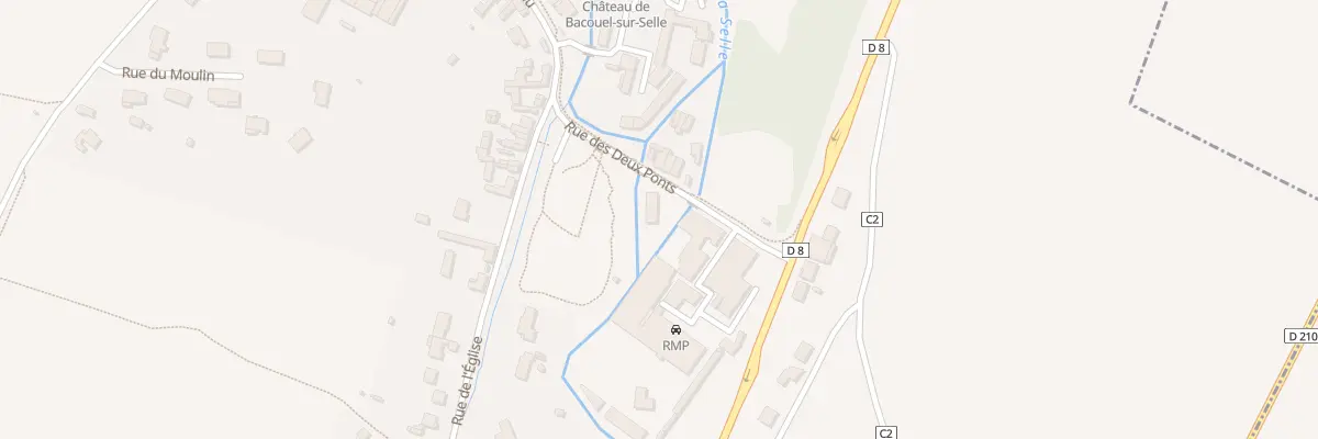 Plan du 3 Rue des Deux Ponts à Bacouel-sur-Selle