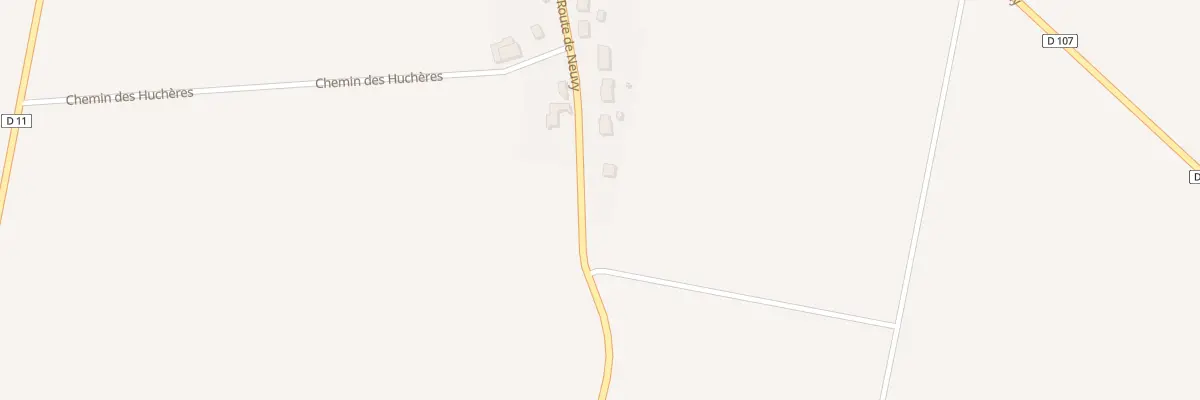 Plan du 45 Rte de Neuvy à Sigloy