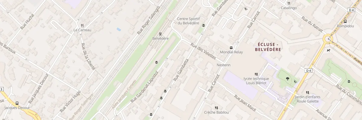 Plan du 37 Rue Gambetta à Suresnes