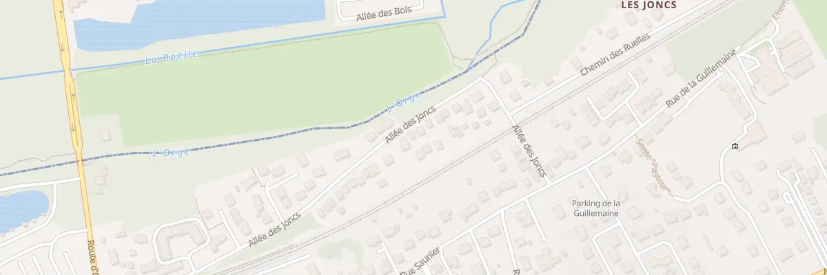 Plan du 34B All des Joncs à Égly