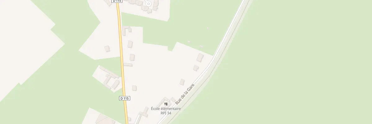 Plan du 30 Rue de la Gare à Fortel-en-Artois