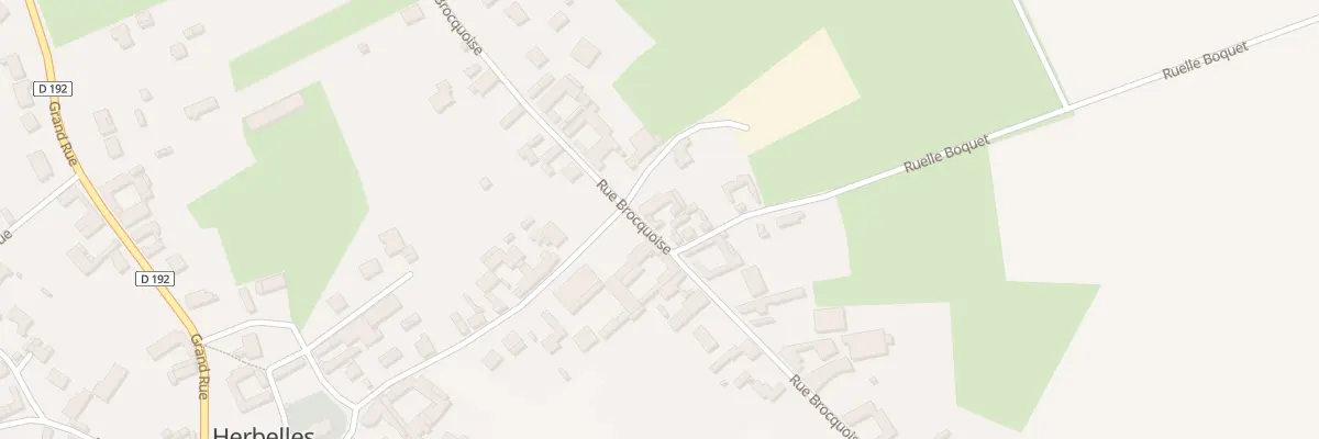 Plan du 32 Rue Brocquoise à Bellinghem