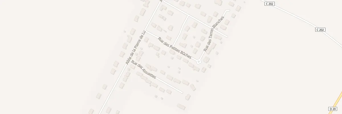 Plan du 23 Rue des Petites Buches à Allouis