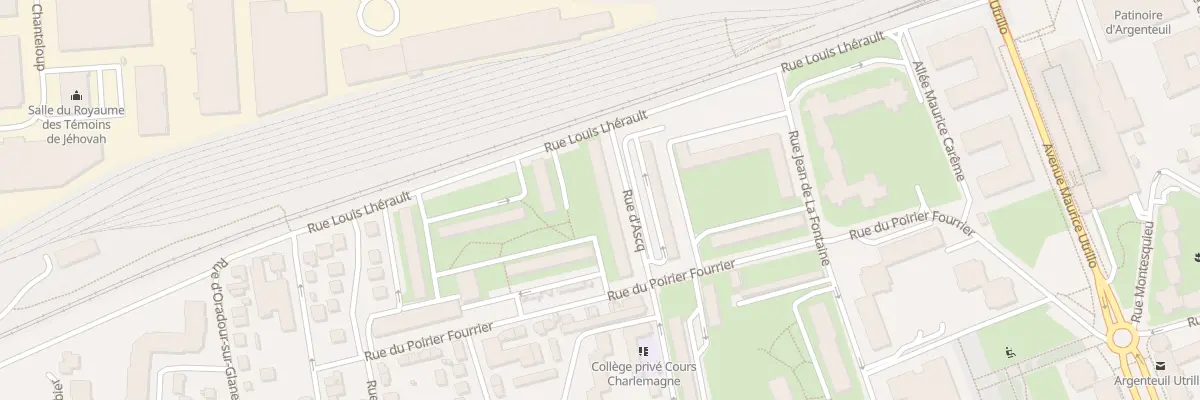 Plan du 61 Rue d’Ascq à Argenteuil