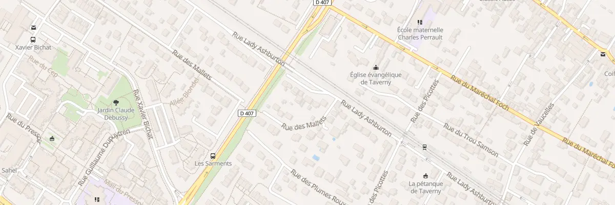 Plan du 82 Rue Lady Ashburton à Taverny