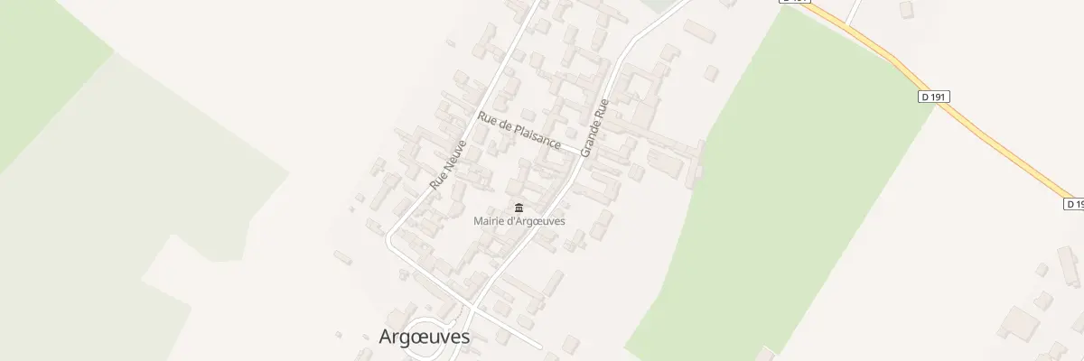 Plan du 37 Gr Grande Rue à Argœuves