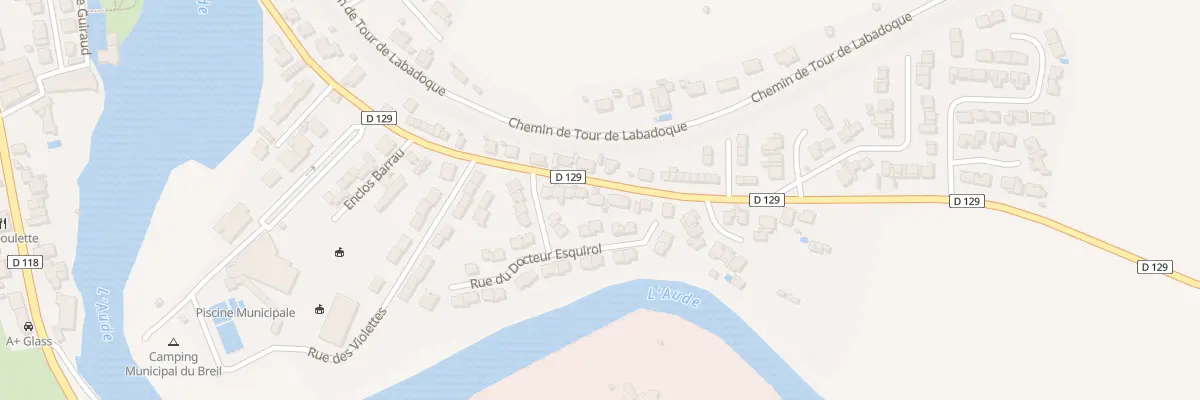 Plan du 7 Av des Corbières à Limoux