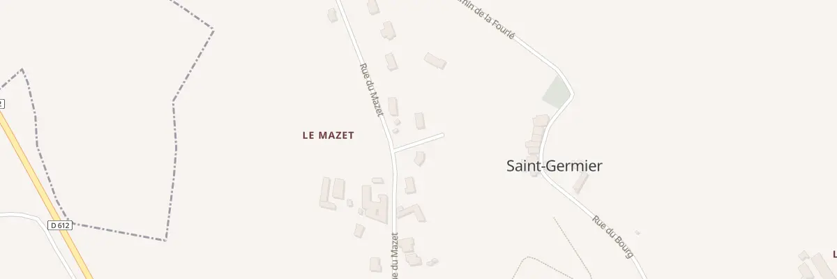 Plan du 35 Rue d’Occitanie à Saint-Germier