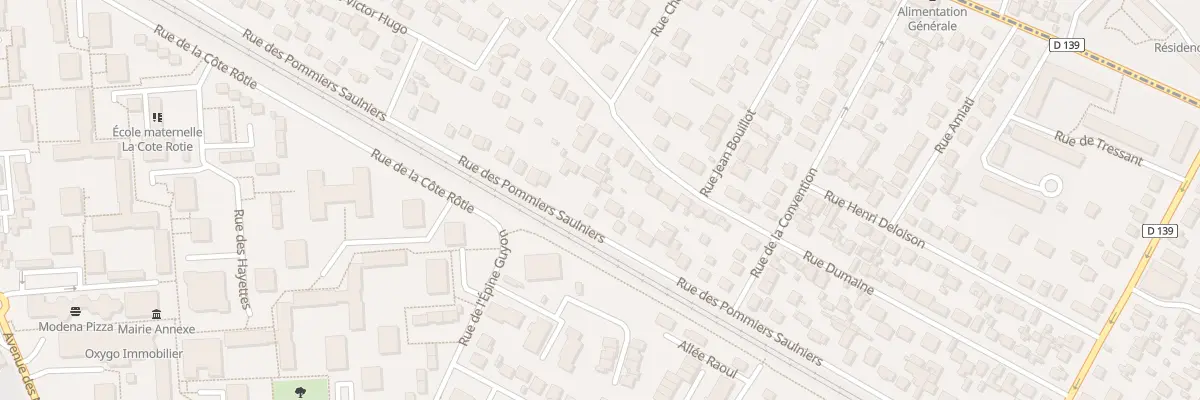 Plan du 52 Rue des Pommiers Saulnier à Franconville