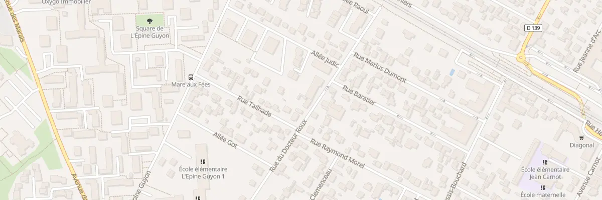 Plan du 59 Rue du Docteur Roux à Franconville