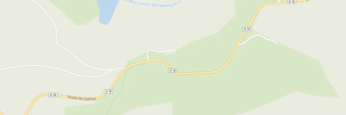 Plan du 100 Bonnemaire à Alairac