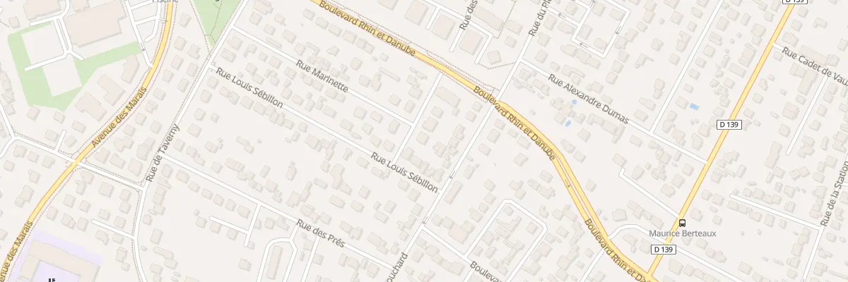 Plan du 4 Rue des Javeleurs à Franconville