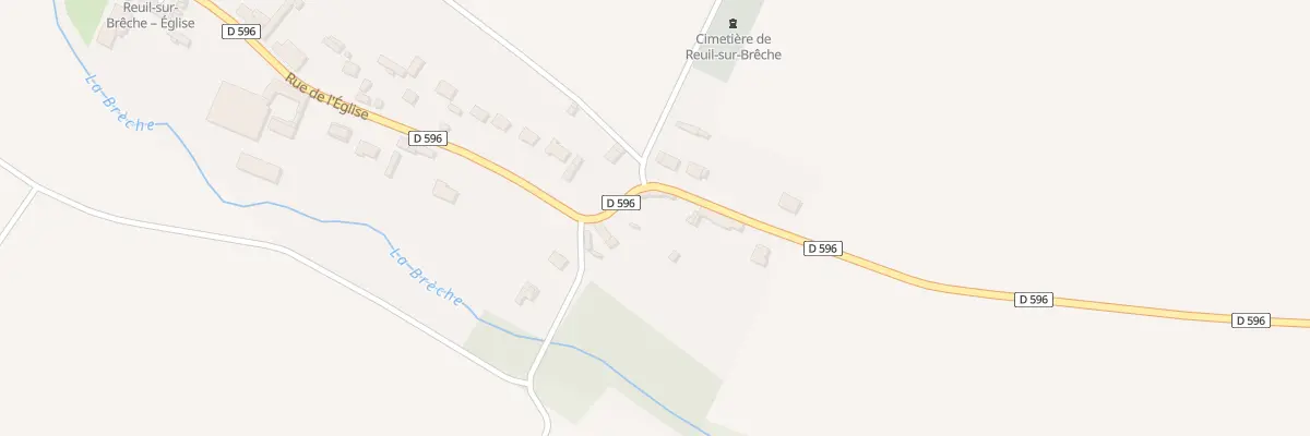 Plan du 48 Rue de l’Eglise à Reuil-sur-Brêche