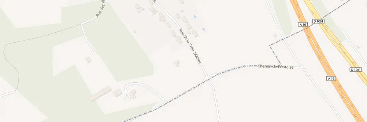 Plan du 200 Rue de la Croix Maillet à Ronquerolles
