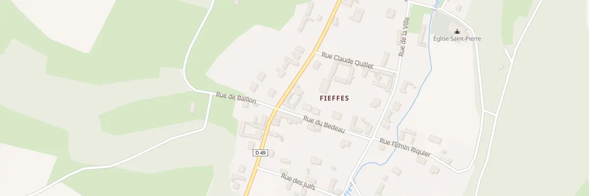Plan du 8 Rue de Doullens à Candas