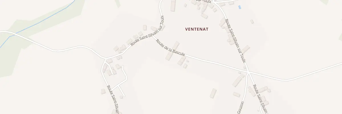 Plan du 3 Rte de la Bascule Ventenat à Trois-Fonds