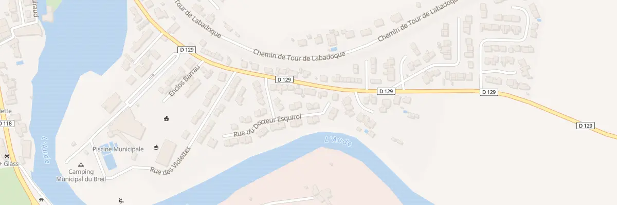 Plan du 4 Rue Docteur Esquirol à Limoux