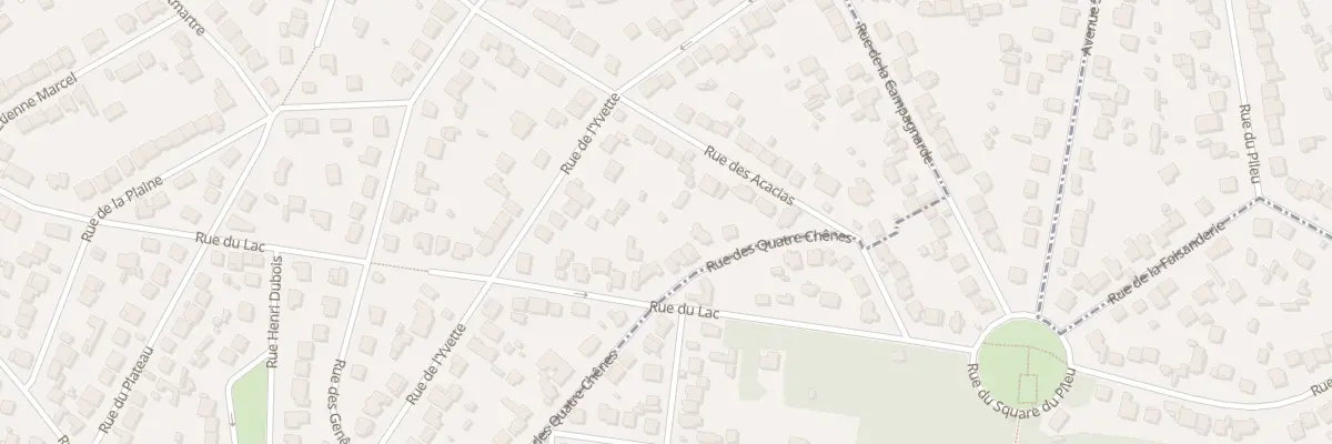 Plan du 53 Rue des 4 Chênes à Igny