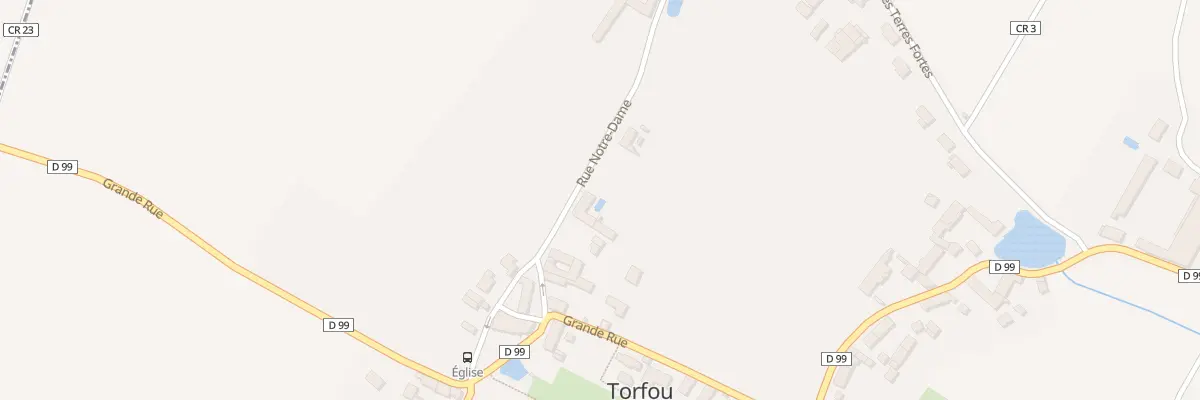 Plan du 8 Rue Notre-dame à Torfou