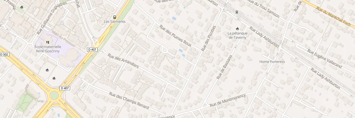 Plan du 32 Rue des Picottes à Taverny