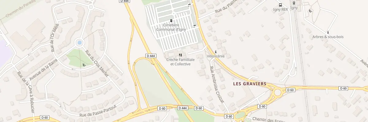 Plan du 16 Rue Ambroise Croizat à Igny